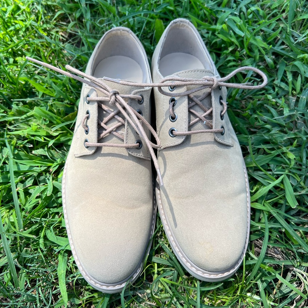 Lace up Oxford dress shoes